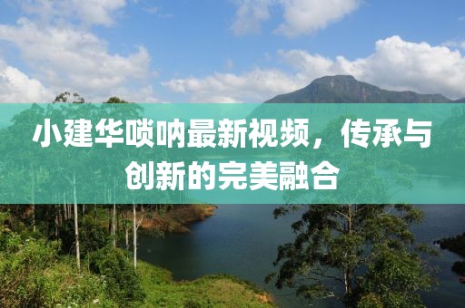 小建華嗩吶最新視頻，傳承與創(chuàng)新的完美融合