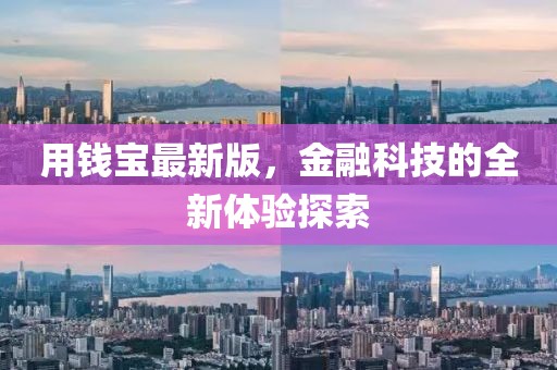 用錢寶最新版，金融科技的全新體驗探索