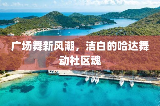 廣場舞新風潮，潔白的哈達舞動社區(qū)魂