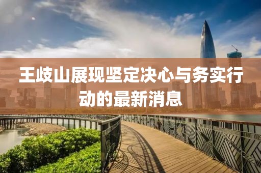 王歧山展現(xiàn)堅定決心與務(wù)實行動的最新消息