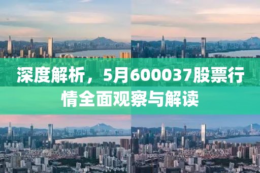 深度解析，5月600037股票行情全面觀察與解讀