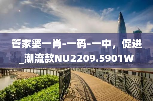 管家婆一肖-一碼-一中，促進_潮流款NU2209.5901W