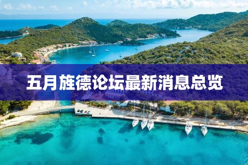 五月旌德論壇最新消息總覽