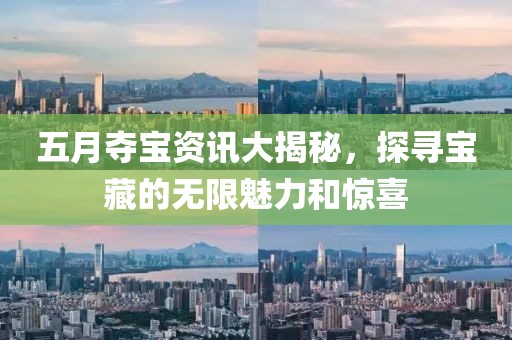 五月奪寶資訊大揭秘，探尋寶藏的無(wú)限魅力和驚喜