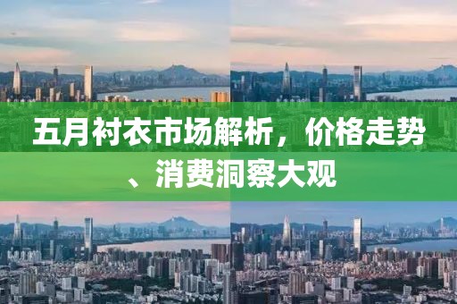 五月襯衣市場解析，價格走勢、消費洞察大觀