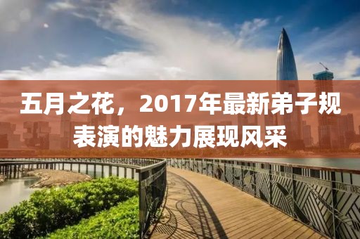 五月之花，2017年最新弟子規(guī)表演的魅力展現(xiàn)風(fēng)采